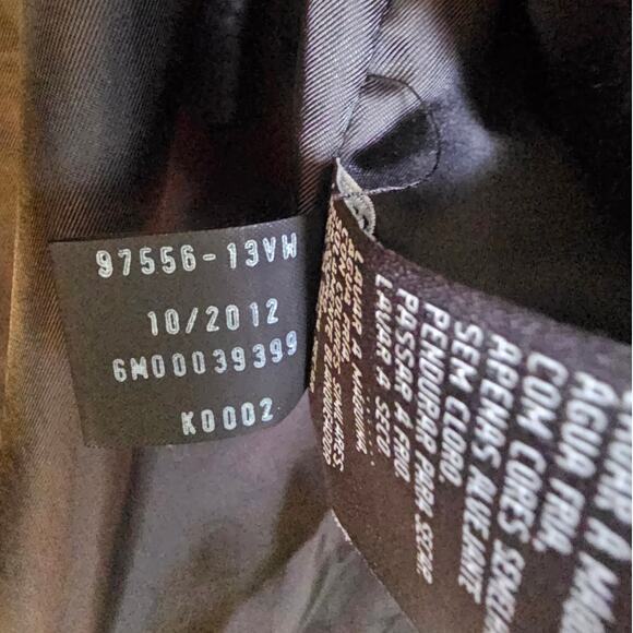 Harley Davidson Black Moto Biker Windbreaker Jacket with HD Logo & Wings - Picture 11 of 11